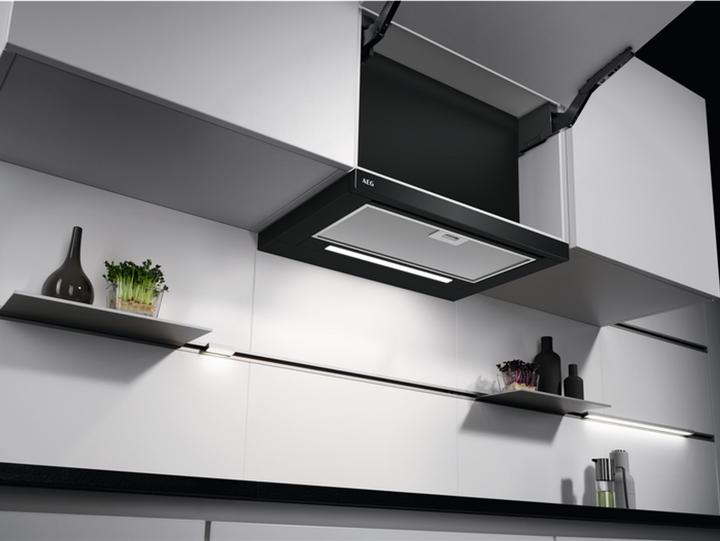 Actual product image AEG 6000 ExtractionTech / Flat Panel Hood / 60 cm / Black DPK5660B (Flat-screen hood)