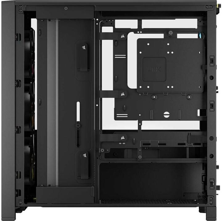 Produktbild Corsair 4000D FRAME LCD RS ARGB BLK CASE (ATX, E-ATX, Micro ATX (mATX), Mini-ITX)