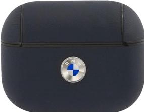 Produktbild BMW Leather Case Silver Logo (Kopfhörer Tasche)
