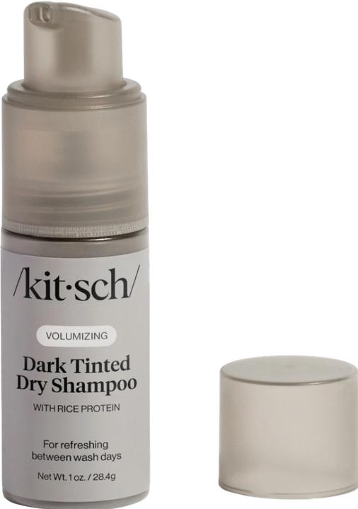 Actual product image Kitsch Volumen Trockenshampoo mit Reisprotein Dunkel (Dry shampoo)