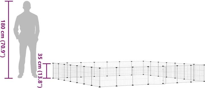 Produktbild vidaXL Haustierkäfig