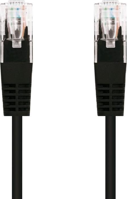 Actual product image C-Tech patchcord Cat5e cable, UTP, black, 5m (UTP, CAT5e, 5 m)