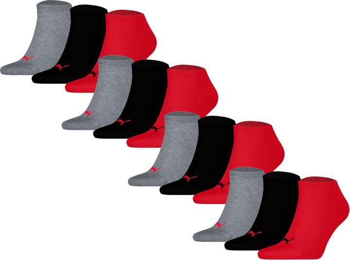 Schwarz/Grau/Rot