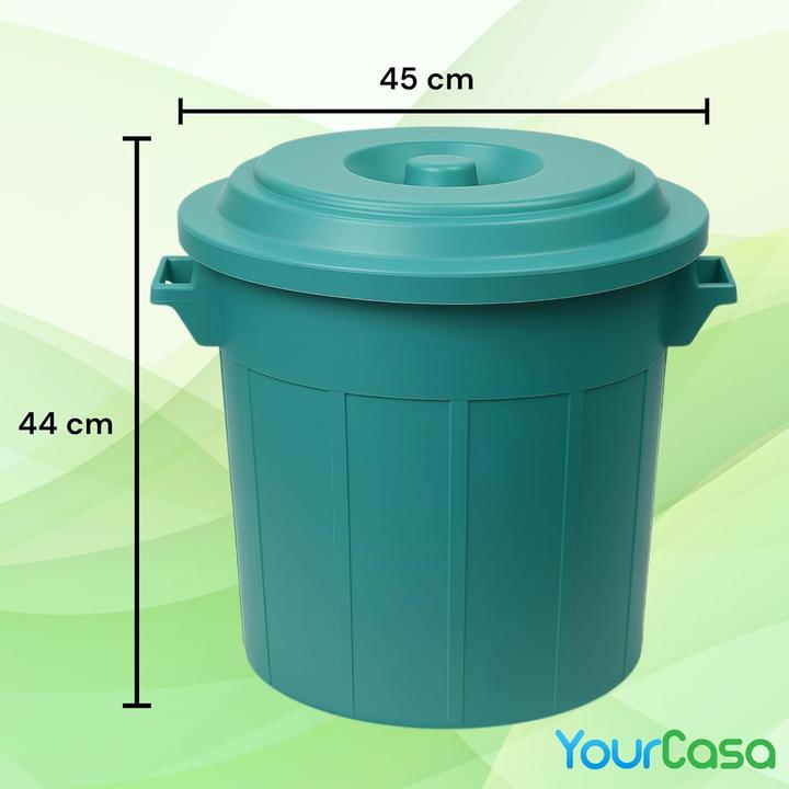 Produktbild YourCasa Mülltonne mit Deckel (100 l)