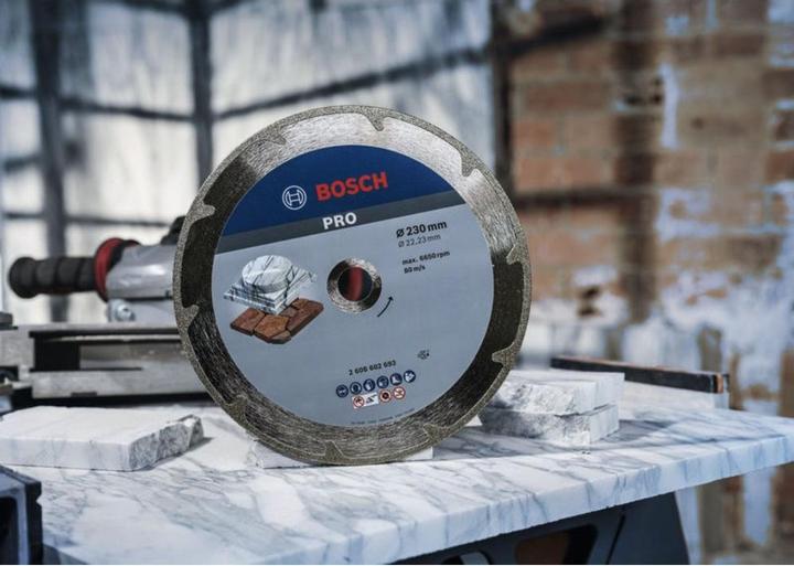 Produktbild Bosch Professional Zubehör PRO Marble Diamanttrennscheibe, 150 x 22,23 mm