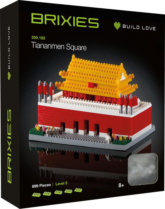 Actual product image Brixies Tiananmen Square