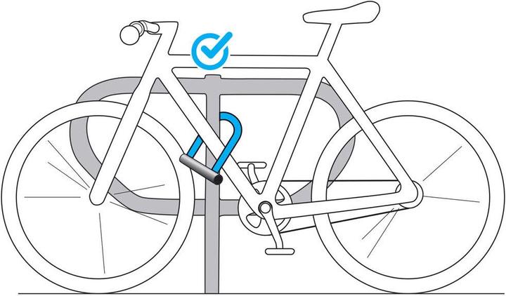 Produktbild Decathlon Zahlenschloss fuer Velos