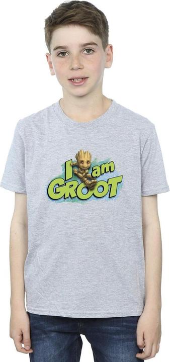 Produktbild Guardians Of The Galaxy I Am Groot Jumping TShirt Jungen (104)