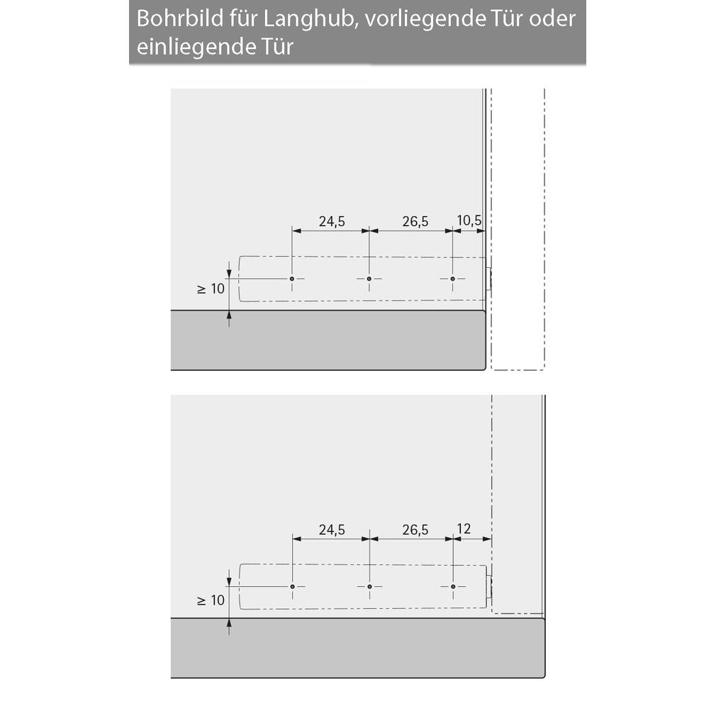 Thumbnail - Hettich, Türbeschlag + Scharnier, Push-to-open