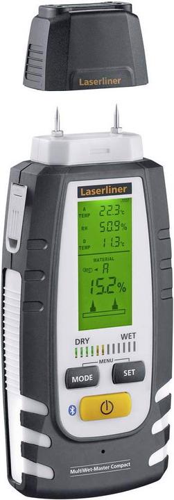 Image du produit Laserliner MultiWet-Master Compact Plus Appareil de mesure de l'humidité des matériaux Mesure de la température