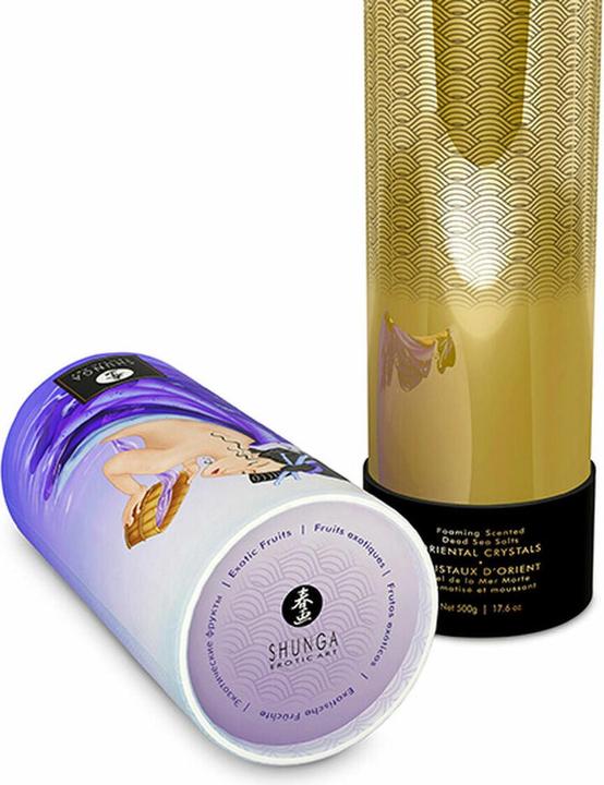 Produktbild Shunga Oriental Crystals Bath Salts Exotic Fruits 500 gram (Badeperlen, 576 g)