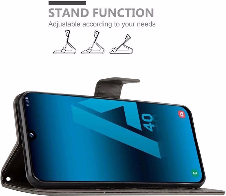 Produktbild Cadorabo Flower Book Cover (Samsung Galaxy A40)