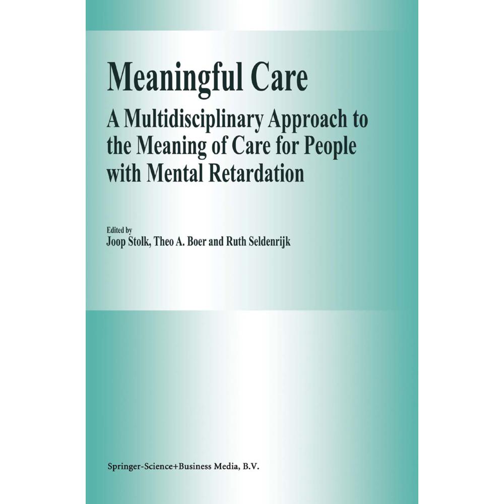 Thumbnail - Meaningful Care, Fachbücher