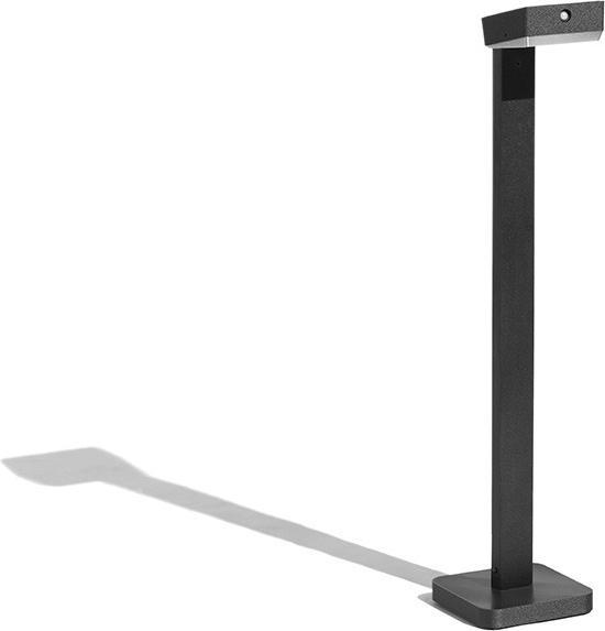 Les Jardins Kobra Solar-Poller Alu schwarz PETG durchsichtig TDS0013 (500 lm)