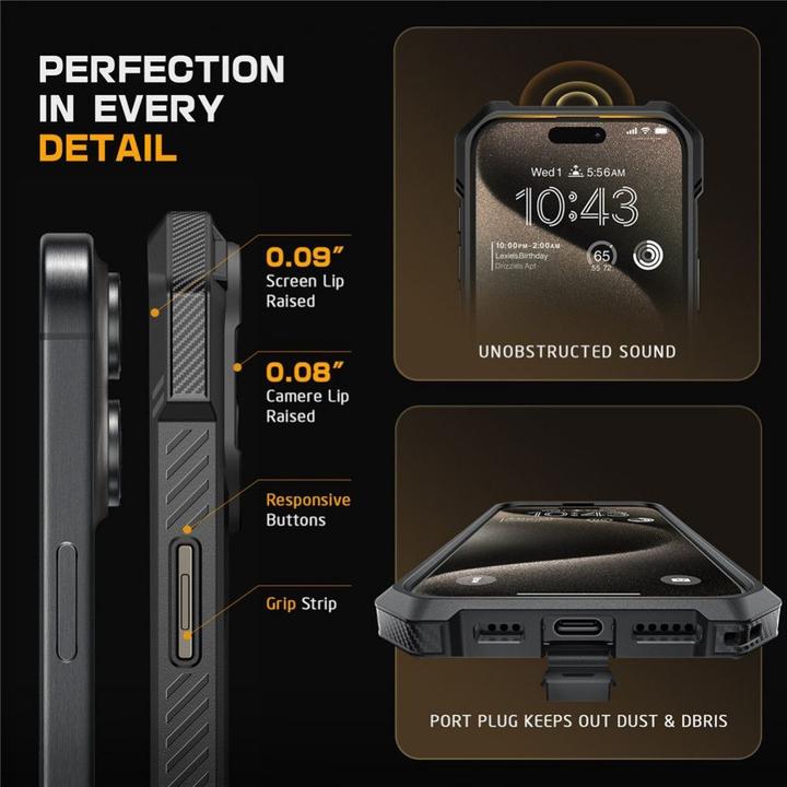 Actual product image Supcase Unicorn Beetle Grip Mag (Apple iPhone 16)