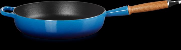 Immagine prodotto Le Creuset Padella Sig 28cm Azzurra (28 cm, Padella per friggere, Ghisa)