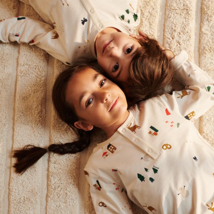 Image du produit Liewood Pyjama bio Wilhelm Holiday Sandy (104)