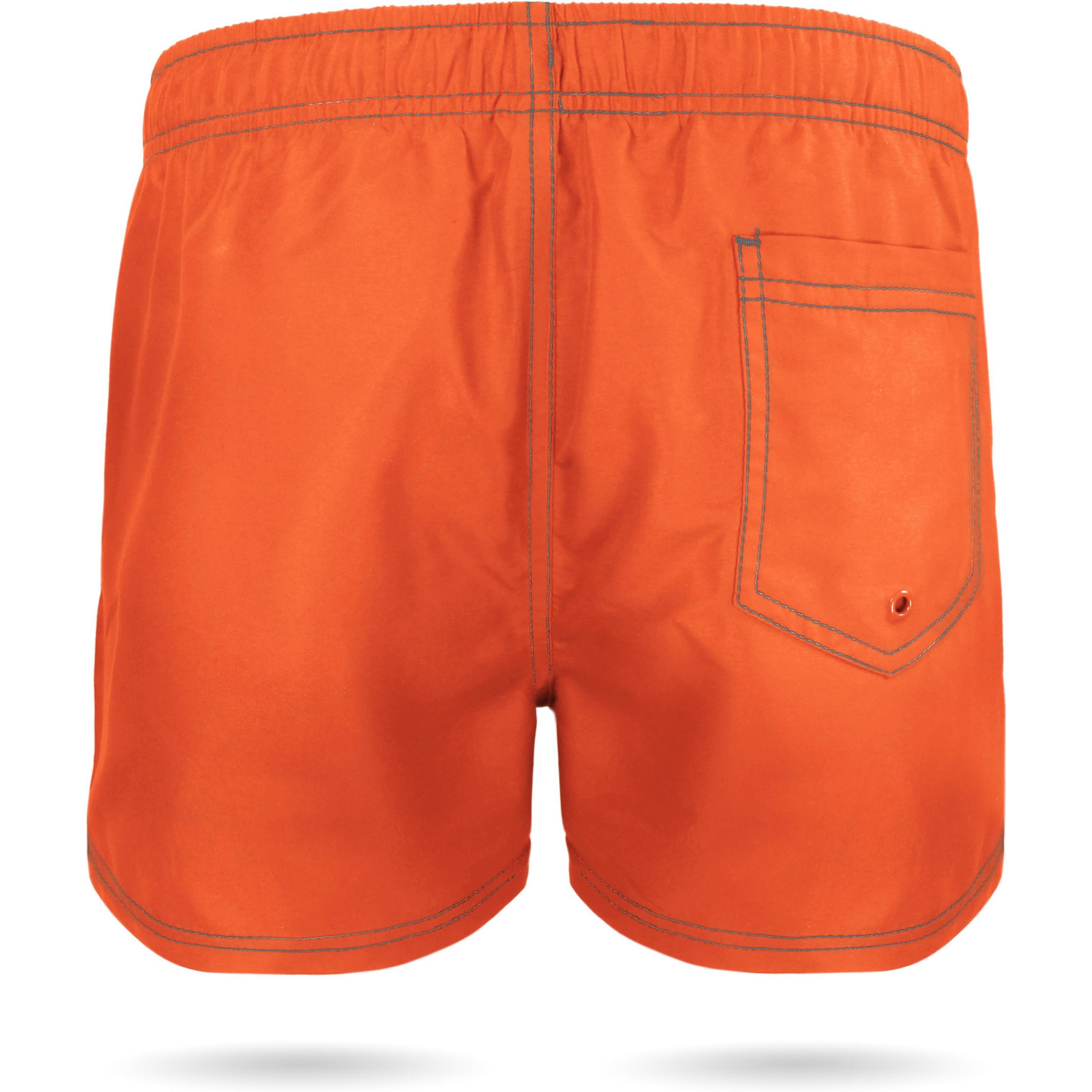 Thumbnail - Normani, Herren, Badehose, Badeshorts Beacon, Orange, (XXL)