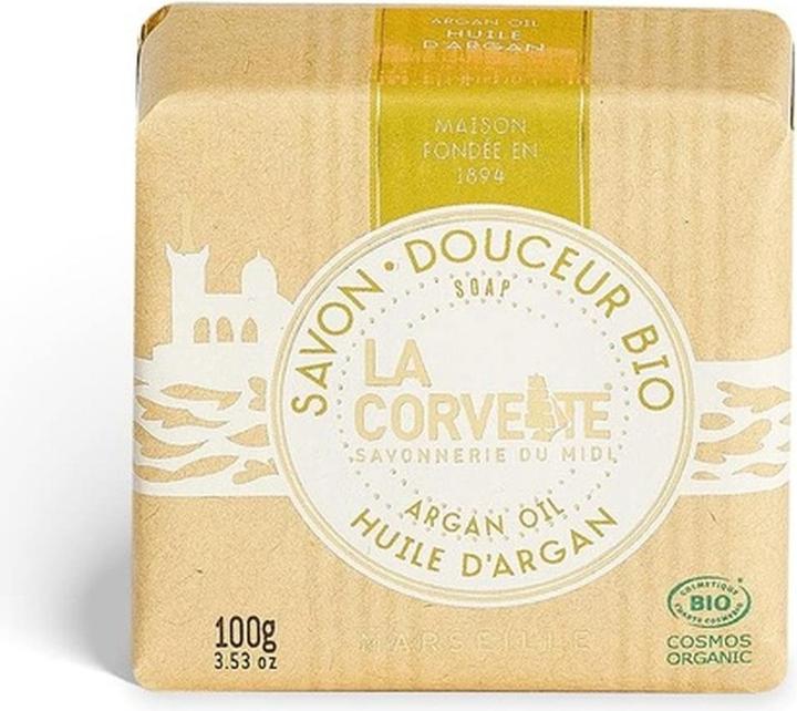 Actual product image La Corvette Douceur Organic Argan Oil solid (Soap lotion)