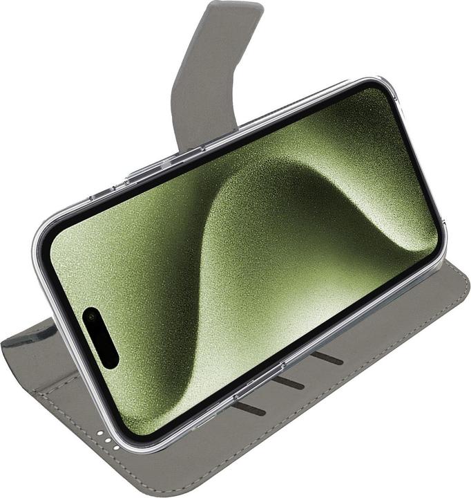 Actual product image Celly Wally book case for iPhone 17 black (Apple iPhone 17)
