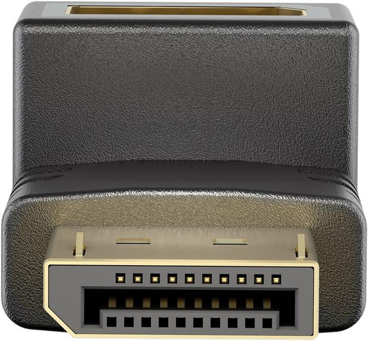 Produktbild Goobay DisplayPort-Winkeladapter 90° nach oben Schwarz