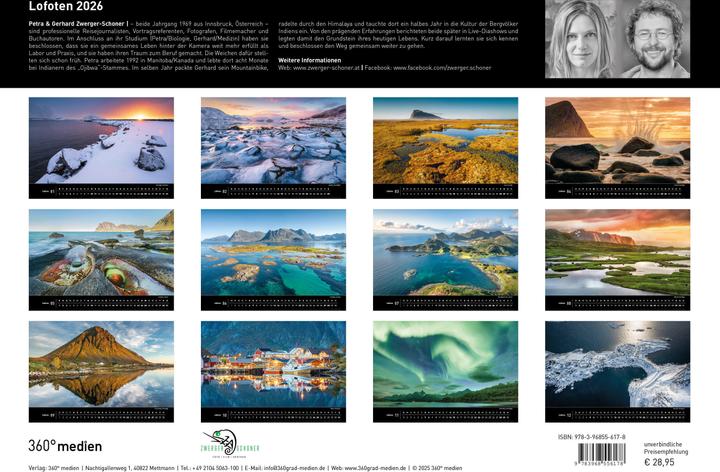 Actual product image Lofoten Premiumkalender 2026