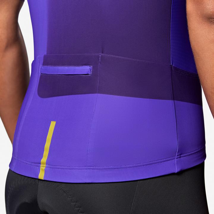 Produktbild Van rysel Radtrikot Rennrad kurzarm Sommer Unisex Racer 2 Lila (XXL)