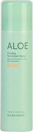 Actual product image Holika Holika Refreshing Sunscreen Spray For Face And Body Aloe Cooling - 100 Ml (Sun spray, 100 ml)
