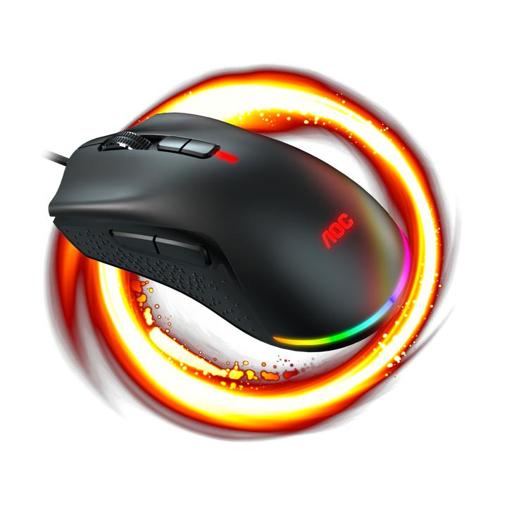 Produktbild AOC GM530B Wired Gaming Mouse (Kabelgebunden)