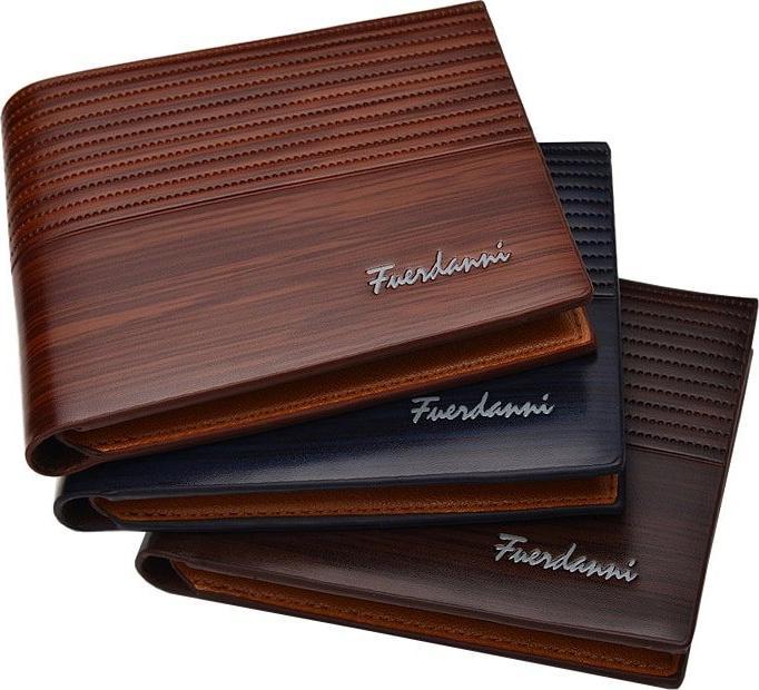 Actual product image JTI Luxury wallet - PU leather - Light brown