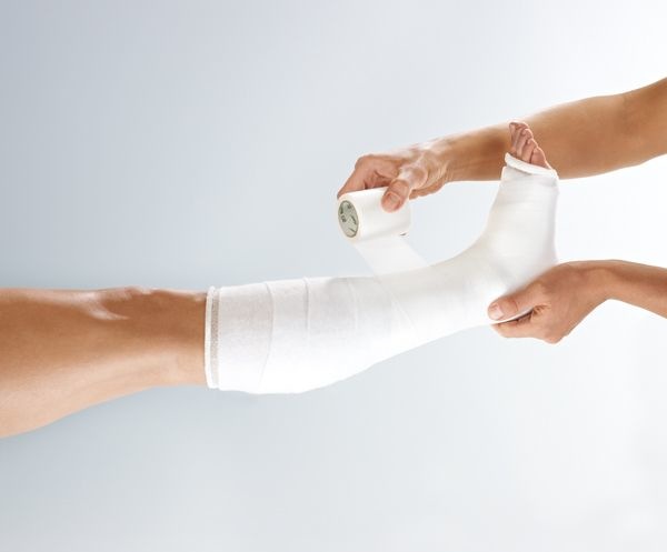Actual product image Lohmann & Rauscher Haftan polyurethane foam bandage 6 pieces