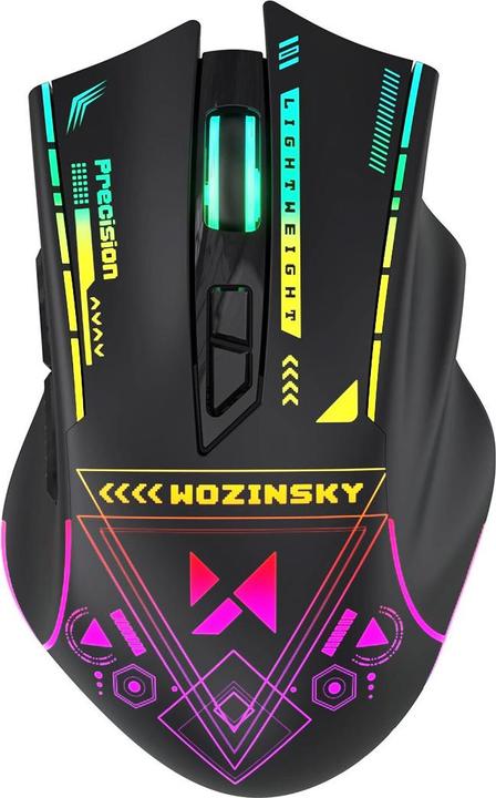 Immagine prodotto Wozinsky Mysz Mysz bezprzewodowa WMGB-3200 gamingowa optyczna 3200 DPI - czarna (Senza fili)