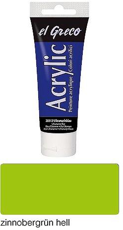 Produktbild Kreul el Greco Acrylic 75ml (Zinnobergrün hell, 75 ml)