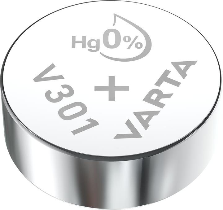 Produktbild Varta Knopfzelle V301, 1.55V (10 Stk., SR43, 82 mAh)
