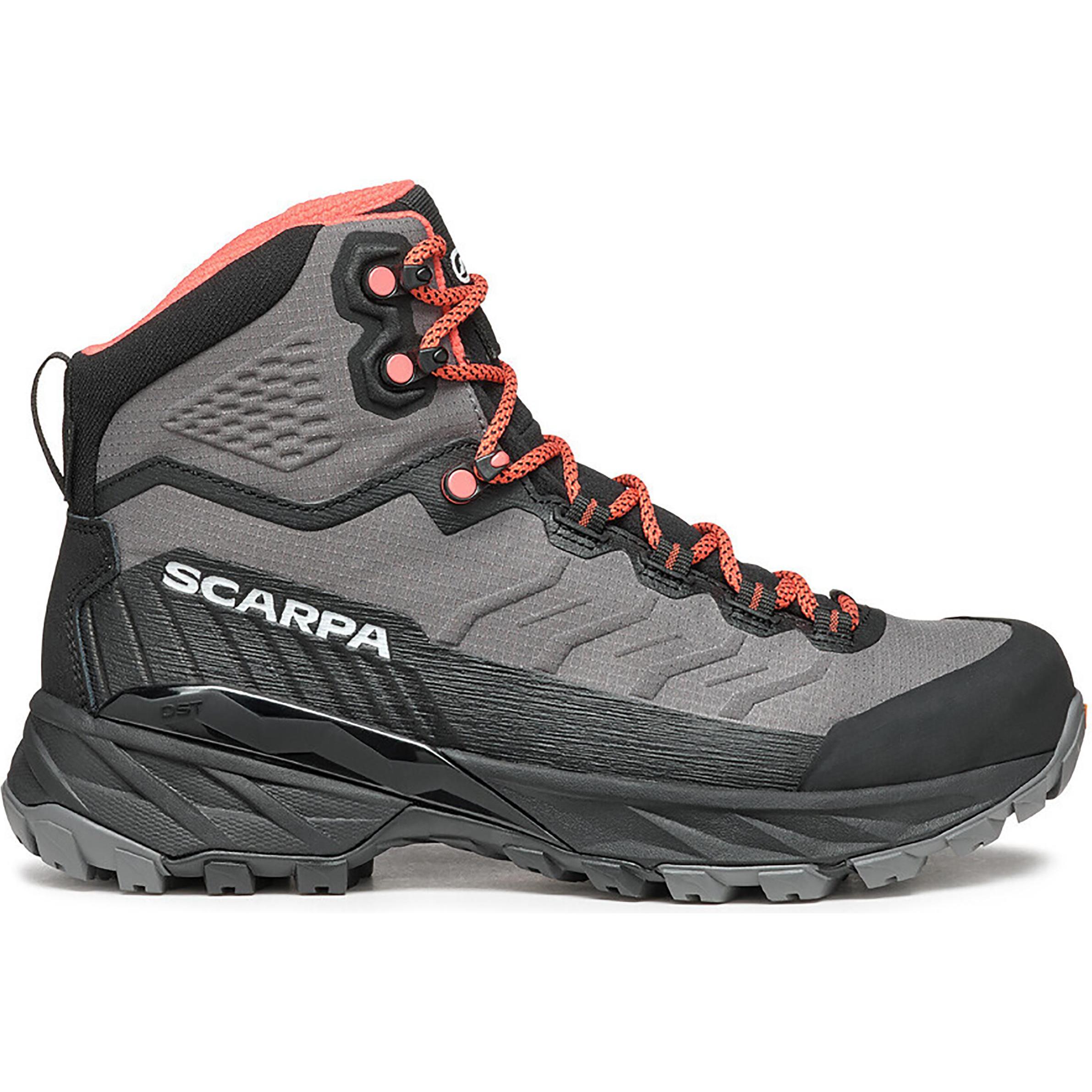 Scarpa, Damen, Wanderschuhe, Women's Rush TRK LT GTX (37), Grau