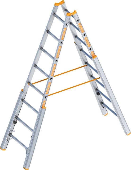 Produktbild Layher Treppen-Stehleiter (Mehrzweckleiter, 240 cm)