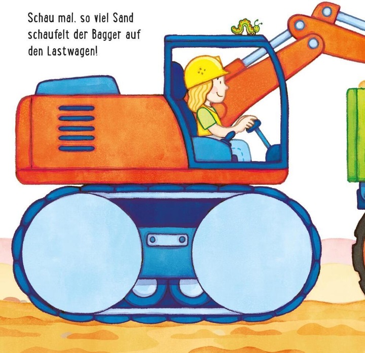 Actual product image Baby Pixi (unkaputtbar) 115: Bagger, Traktor, Feuerwehr (German)
