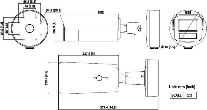Produktbild Hikvision iDS-2CD7A46G2-IZHSY(2.8-12mm) Bullet 4MP DeepinView (2688 x 1520 Pixel)
