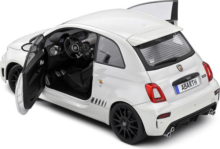 Productafbeelding Solido 1:18 Fiat F595 Abarth 2022 wit