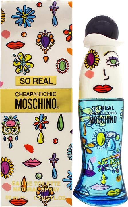Actual product image Moschino Cheap & Chic So Real Eau De Toilette Spray (Eau de toilette, 50 ml)