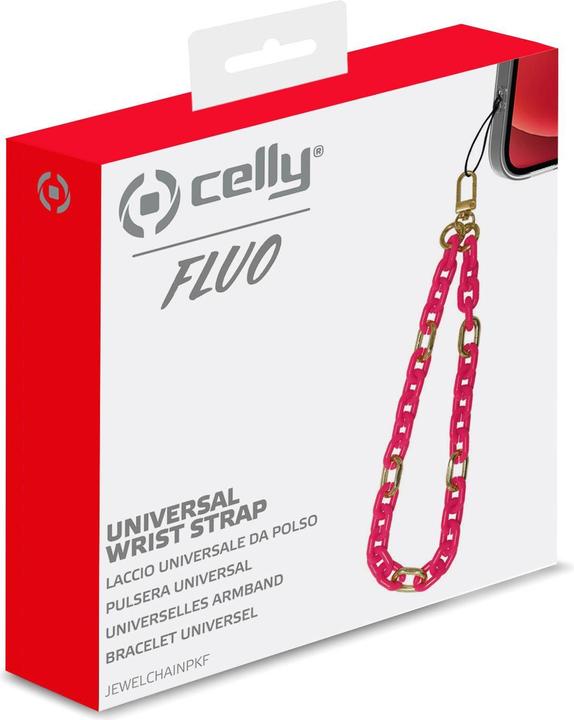 Immagine prodotto Celly Cordino Di Fissaggio Rosa Jewelchainpkf