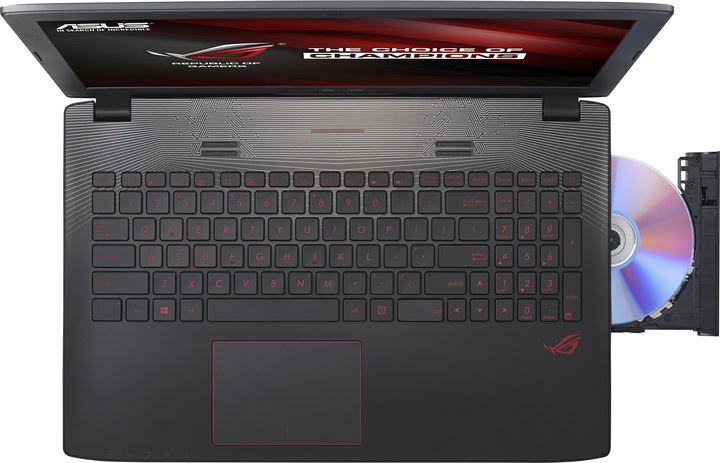 Produktbild ASUS Gl552vw-Cn117t (15.60", Intel Core i7-6700HQ, 16 GB, 512 GB, CH)