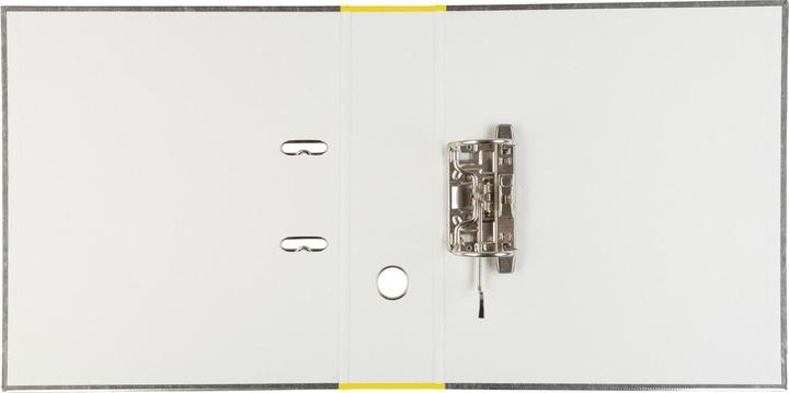 Actual product image Idena Folder A4 yellow 8cm cloud marble FSC mix (A4, 80 mm, 1 Piece)