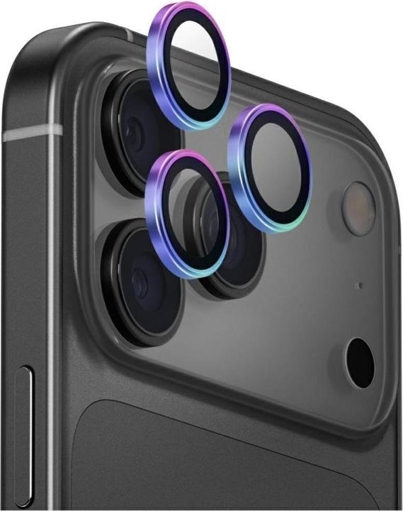 Uniq Optix Aluminum Camera Lens Protector for iPhone 17 Pro / iPhone 17 Pro Max with opal applicator (Apple iPhone 17 Pro, Apple iPhone 17 Pro Max)