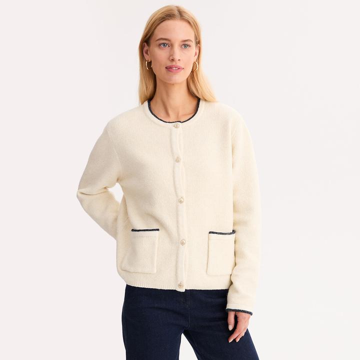 Actual product image Anne Weyburn Kurzer Cardigan aus Feinstrick (L)