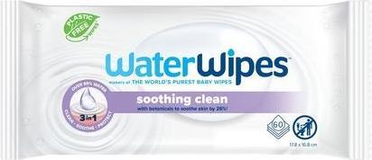 WaterWipes Soothing Clean Wet Wipes For Babies With Lavender Extract - 60 Pieces (60 Piece)