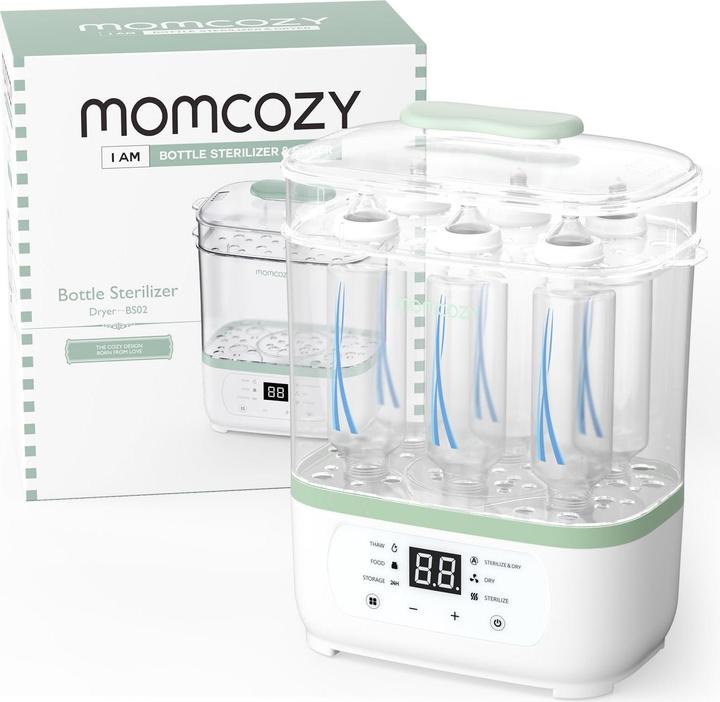 Momcozy Babyflaschen-Dampfsterilisator