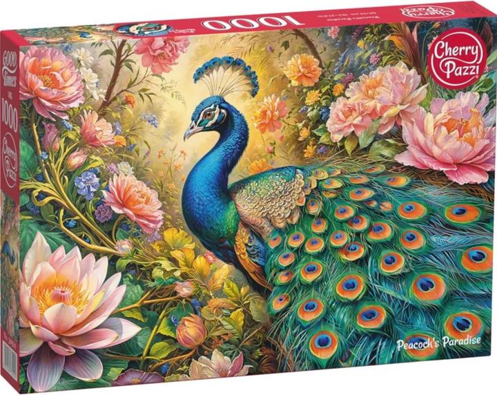 Produktbild Cherry Pazzi Puzzle da 1000 Pezzi - Peacock's Paradise (1000 Teile)