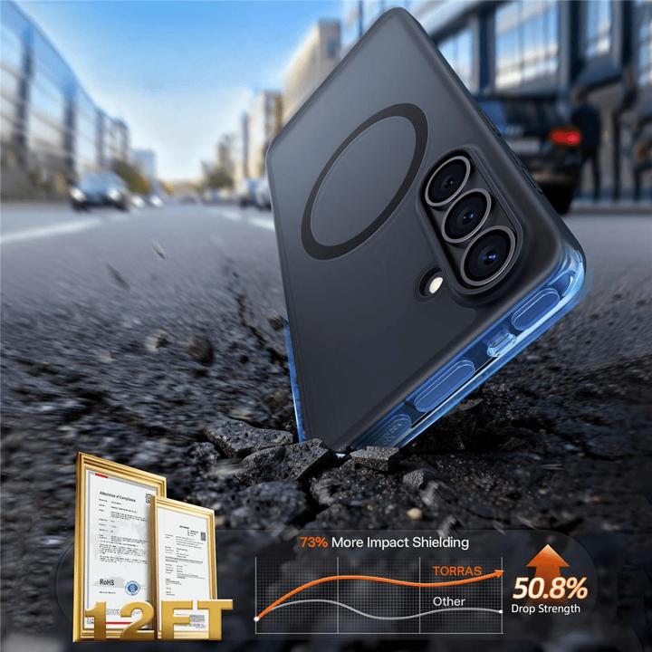 Produktbild Torras - Guardian Magnetic Series - Samsung Galaxy S26 - Black (Samsung Galaxy S26)