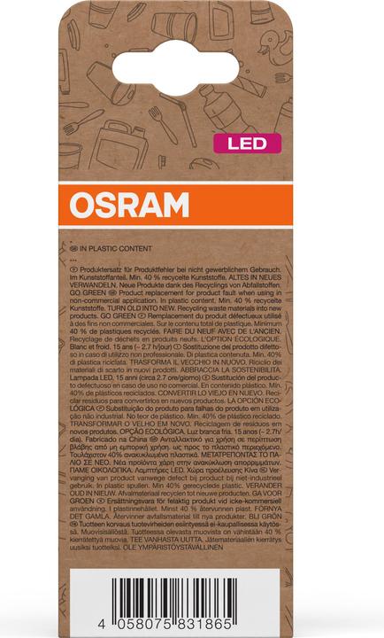 Produktbild Osram LED Pcr Lamps With Classic A (E27, 10 W, 1055 lm, 1 x, F)